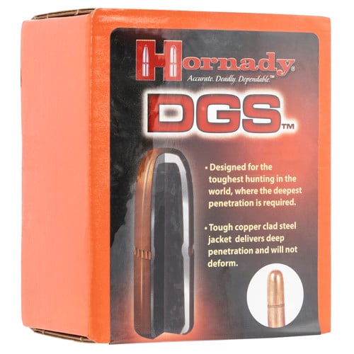HORNADY Reloading Bullets Dangerous Game DGS 50 Cal 525 Grain 50rd for sale at KYGUNCO.