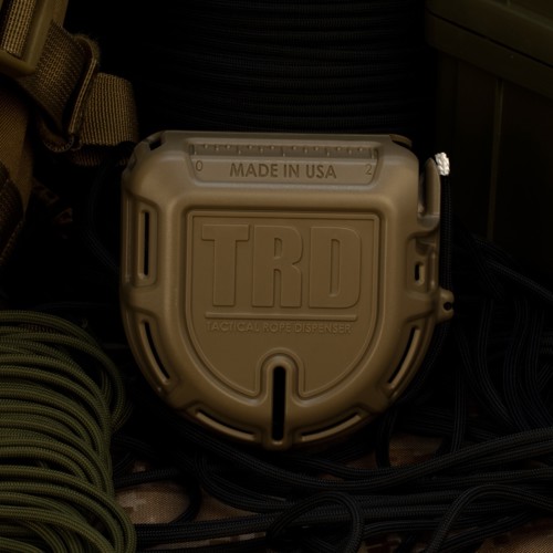 ATWOOD Tactical Rope Dispenser FDE 50 ft for sale at KYGUNCO.