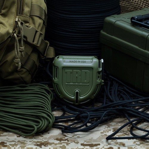 ATWOOD Tactical Rope Dispenser Olive Drab 50 ft for sale at KYGUNCO.