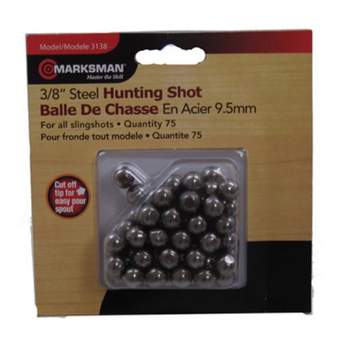 BEEMAN 3/8 Steel Shot, 75 count for sale at KYGUNCO.