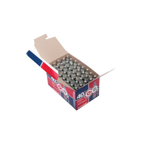 CROSMAN Powerlet 12g CO2 Cartridges 40 Count for sale at KYGUNCO.