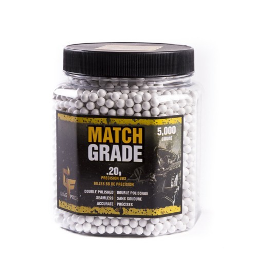 CROSMAN Match Grade (white) 6mm, .20 Gram, 5,000 Count for sale at KYGUNCO.