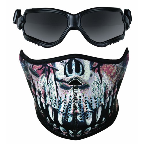 CROSMAN Predator Protection Set Mil grade goggles/halfmask for sale at KYGUNCO.