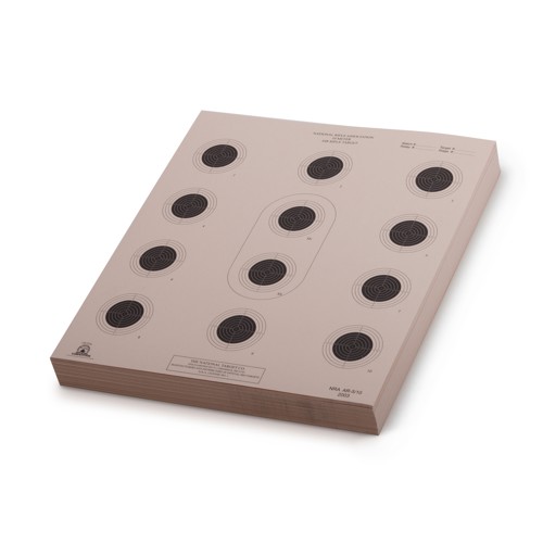 CROSMAN NRA Target 100 Ct 10 Meter Rifle Target for sale at KYGUNCO.