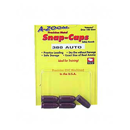 A-ZOOM Snap Caps 380Acp 5pk for sale at KYGUNCO.