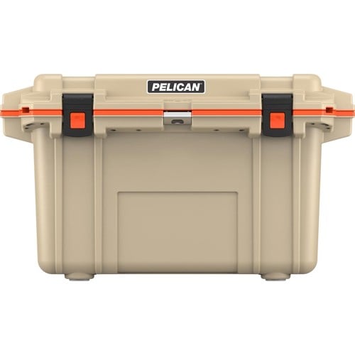 PELICAN 70QT Elite Cooler (Tan/Orange) for sale at KYGUNCO.