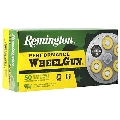 REMINGTON Performance Wheel Gun 45 LC 225gr Lead Round Nose Ammunition | 50 Rounds for sale at KYGUNCO.