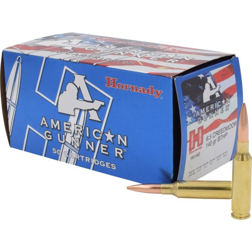 HORNADY 6.5 Creedmoor 140Gr BTHP Amer Gunner 2690 FPS 50rd for sale at KYGUNCO.