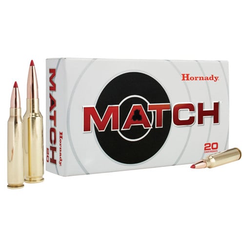 HORNADY ELD MATCH 6.5 Creedmoor 147Gr Brass Rifle Ammunition | 20 Round