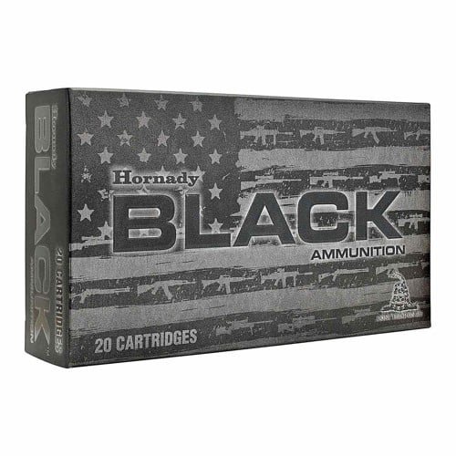 HORNADY BLACK 300 AAC Blackout 110Gr V-Max Brass Ammunition | 20 Rounds for sale at KYGUNCO.