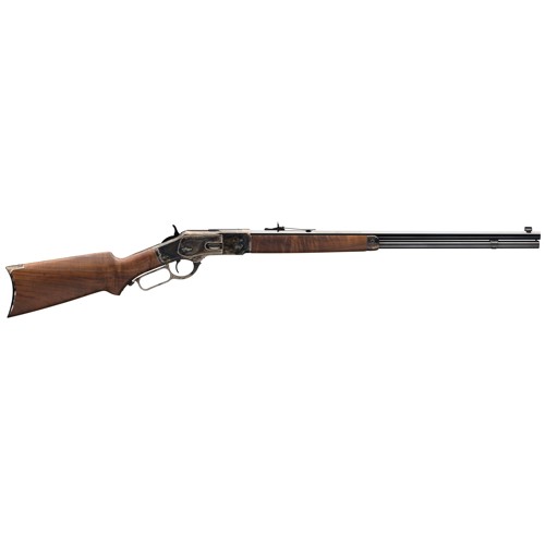 WINCHESTER 1873 Sporter 45LC 24" 13rd w/ Octagon Barrel - Case Hardened & Walnut for sale at KYGUNCO.