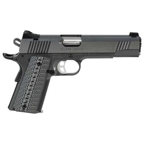 KIMBER Eclipse Custom 1911 45ACP 5" 8rd Pistol w/ Night Sights - Black / G10 Grips for sale at KYGUNCO.