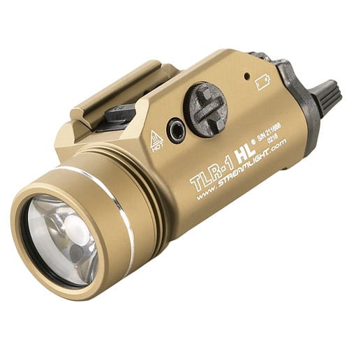 STREAMLIGHT TLR-1-HL -Incl Rail Locating Keys /Glock style FDE for sale at KYGUNCO.
