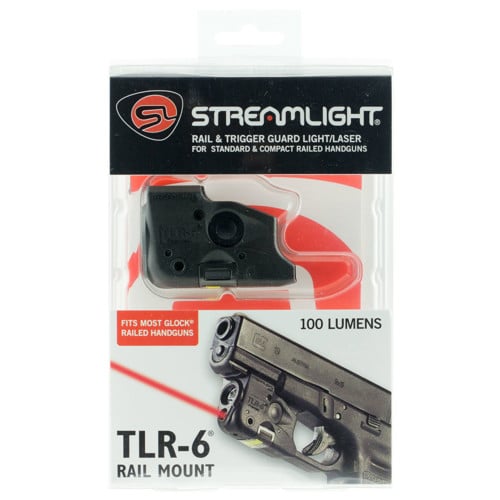 STREAMLIGHT TLR-6 Rail (Glock) w/White LED and red laser for sale at KYGUNCO.