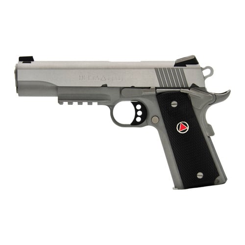 COLT Delta Elite 1911 10mm 5" 8rd Pistol - Stainless w/ Composite Delta Medallion Grips for sale at KYGUNCO.