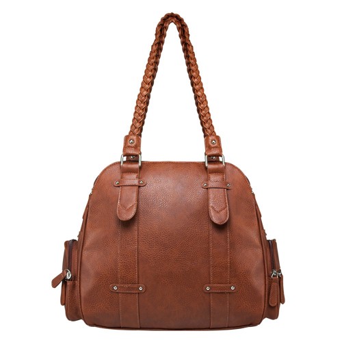 NCSTAR VISM Concealed Carry BRAIDED SHOULDER BAG- BROWN for sale at KYGUNCO.
