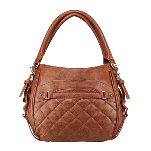 NCSTAR VISM Concealed Carry QUILTED HOBO BAG/BROWN for sale at KYGUNCO.