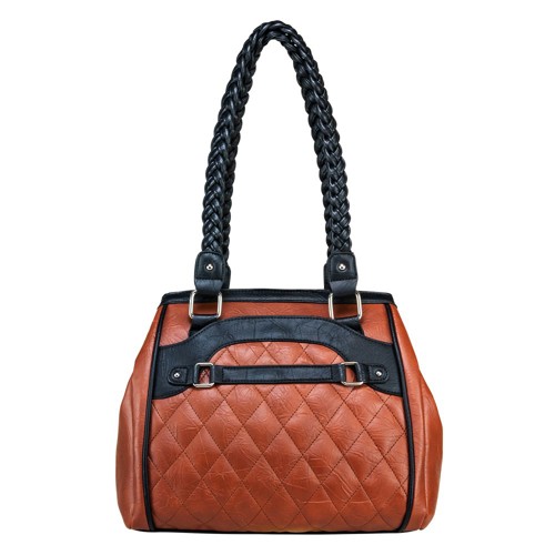 NCSTAR VISM Concealed Carry BRAIDED TOTE- BROWN w/BLACK for sale at KYGUNCO.