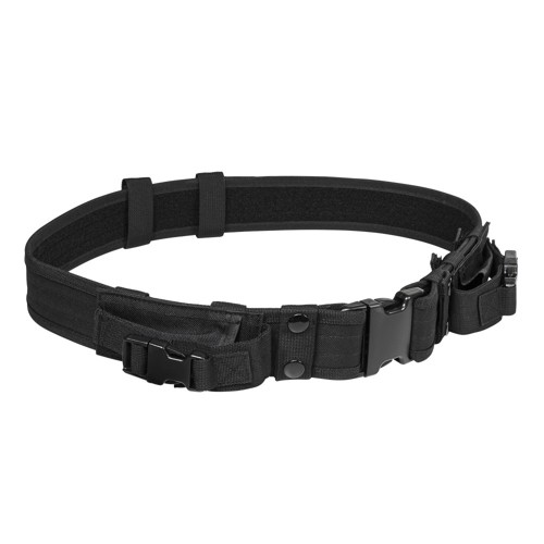 NCSTAR VISM TACTICAL BELT WITH TWO POUCHES/ BLACK for sale at KYGUNCO.