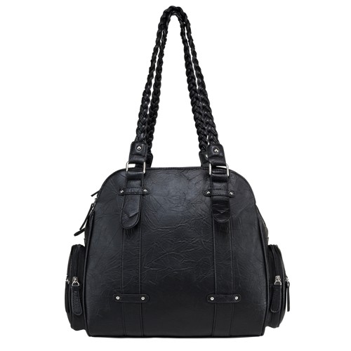 NCSTAR VISM Concealed Carry BRAIDED SHOULDER BAG- BLACK for sale at KYGUNCO.