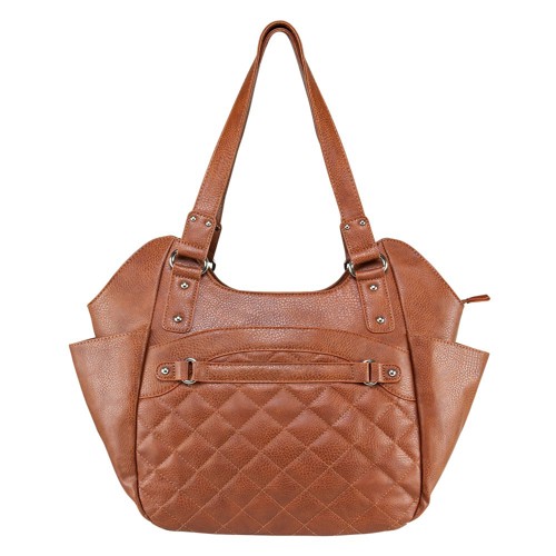 NCSTAR VISM Concealed Carry QUILTED HOBO LARGE- BROWN for sale at KYGUNCO.