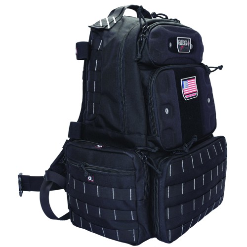 GPS Tactical Range Backpack Tall holds 4 Handgun Black for sale at KYGUNCO.