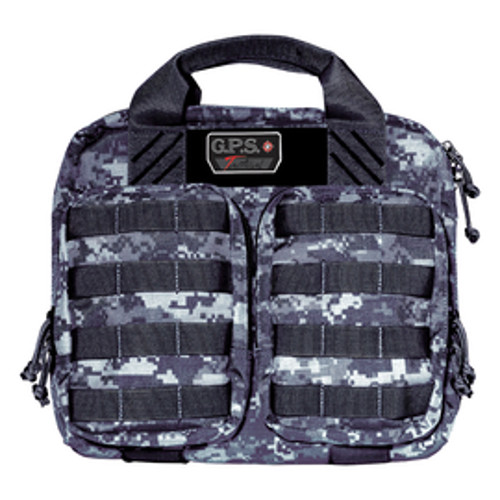 GPS Tactical Double + 2 Pistol Case Gray Digital for sale at KYGUNCO.