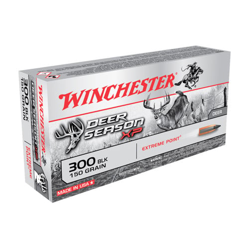 WINCHESTER Deer Season XP 300 AAC Blackout 150gr Extreme Point Ammunition | 20 Rounds for sale at KYGUNCO.