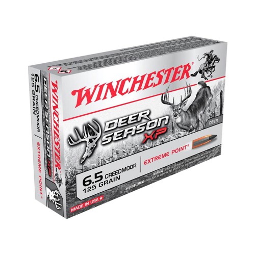 WINCHESTER Deer Season XP 6.5 Creedmoor 125gr Extreme Point Ammunition | 20 Rounds for sale at KYGUNCO.