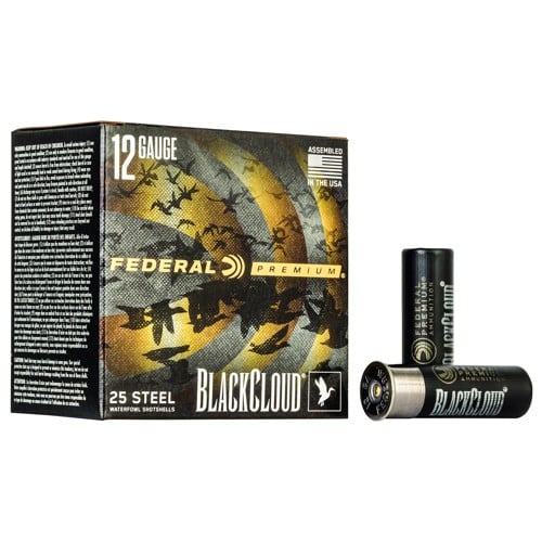 FEDERAL AMMO 12Ga Black Cloud Wtrfwl 3" 1-1/4oz 4 25rd for sale at KYGUNCO.