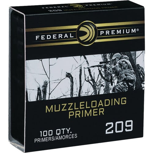 FEDERAL AMMO 209 Muzzleloader Primer for B.O.R. Lock MZ Bullets | 100 Count for sale at KYGUNCO.