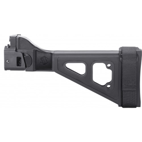 SB TACTICAL SBT-EVO Side Folding Brace Blk, SBT Logo, Complete for sale at KYGUNCO.