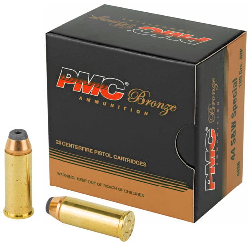 PMC Bronze 44 S&W Special 180gr Jacketed Hollow Point Ammunition | 25 Rounds for sale at KYGUNCO.