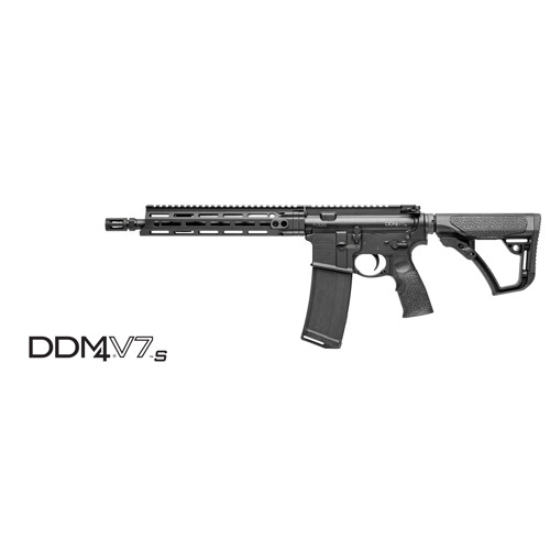 DANIEL DEFENSE DDM4 V7 SBR 5.56 NATO 11.5" 25rd Semi-Auto Rifle - Black for sale at KYGUNCO.