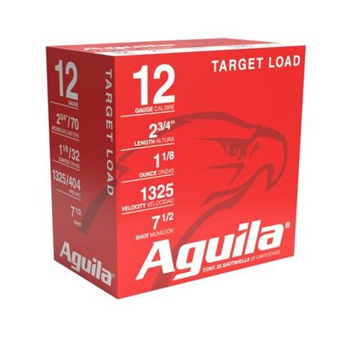 AGUILA AMMO 12Ga Rec High Velocity 2.75" 1-1/8 oz 7.5Shot 25rd for sale at KYGUNCO.