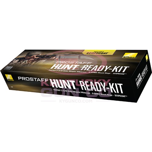 NIKON Prostaff Hunt Ready Kit/3-9x40/ASeries Mnt/Scpcoat for sale at KYGUNCO.