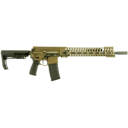 POF P-415 Gen 4 Tactical 5.56 NATO 18.5" 30rd Semi-Auto AR15 Rifle - Burnt Bronze w/Magpul CTR Stock for sale at KYGUNCO.