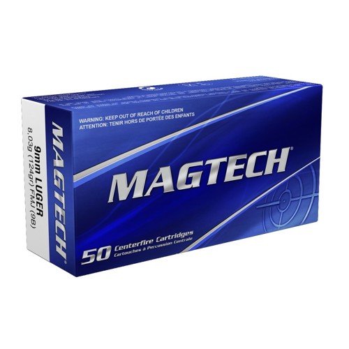 MAGTECH 9mm 124gr FMJ 50rd for sale at KYGUNCO.