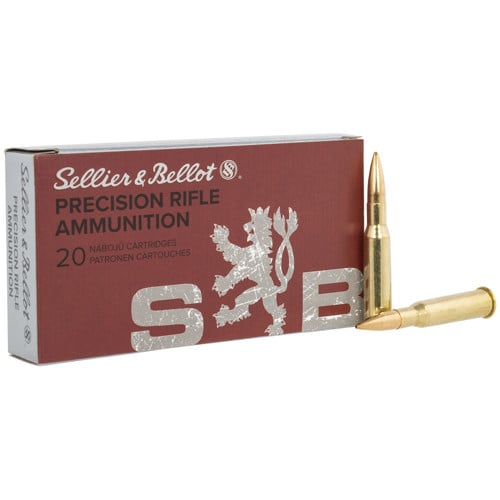 SELLIER BELLOT SB76254RD 7.62x54R 174gr Hollow Point Boat Tail Ammunition | 20 Rounds for sale at KYGUNCO.