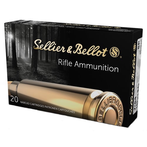 SELLIER BELLOT 7x64mm Brenneke 140gr Soft Point Brass Ammunition | 20 Rounds for sale at KYGUNCO.