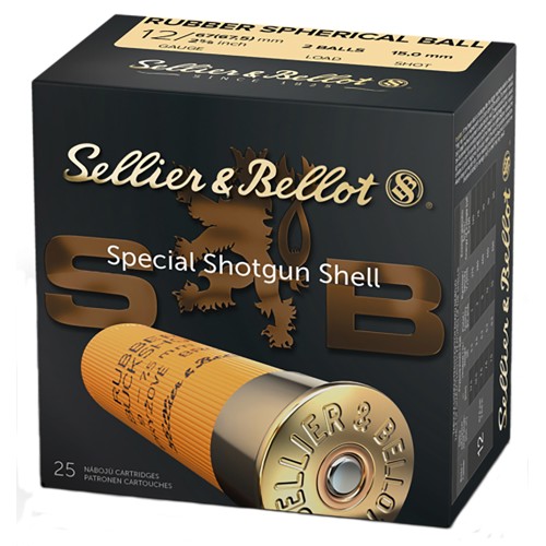 SELLIER BELLOT 12Ga Rubber Ball 2 ball 25rd for sale at KYGUNCO.
