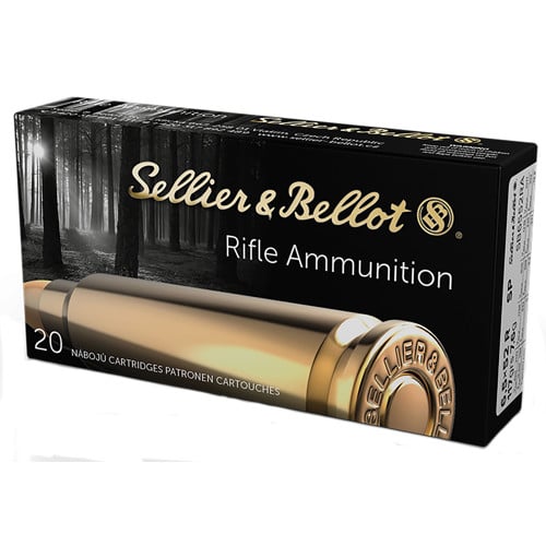 SELLIER BELLOT SB6552RA Rifle 6.5x52mmR 117 gr Soft Point Ammunition | 20 Rounds for sale at KYGUNCO.