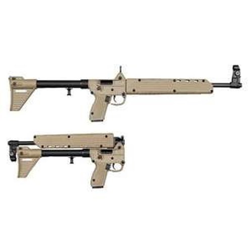KELTEC Sub-2000 40 SW 16.1" 15rd Glock 22 Mag Blued/Tan for sale at KYGUNCO.