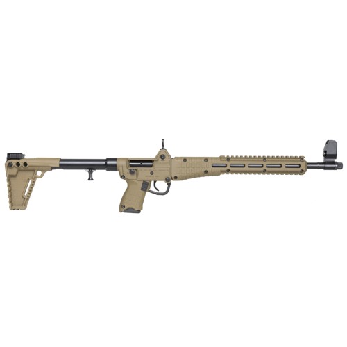 KELTEC Sub-2000 9mm 16.25" 17rd Semi-Auto Rifle - S&W M&P Mags - FDE / Black for sale at KYGUNCO.