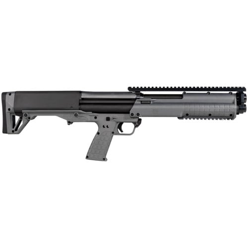 KELTEC KSG Pump 12 Gauge 3" 18.5" 12rd Pump Shotgun - Tungsten / Black for sale at KYGUNCO.