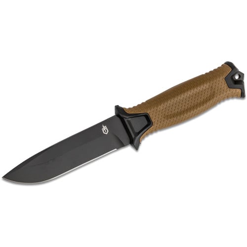 GERBER KNIVES StrongArm Fixed 4.8" Plain Blade - Coyote Nylon Handles for sale at KYGUNCO.
