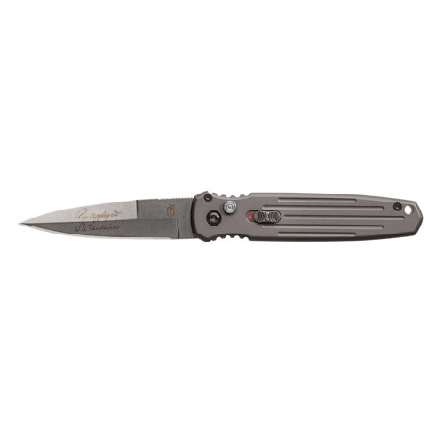 GERBER KNIVES Mini Covert Auto, Tact Gry, Fine Edge/Stnwsh Blade for sale at KYGUNCO.
