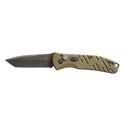 GERBER KNIVES Propel Auto, OD Green, Fine Edge, Black Blade for sale at KYGUNCO.