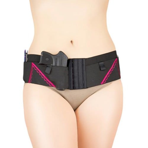 CAN CAN CONCEALMENT Micro Hip Hugger Holster Hot Pink Large 39-42 for sale at KYGUNCO.