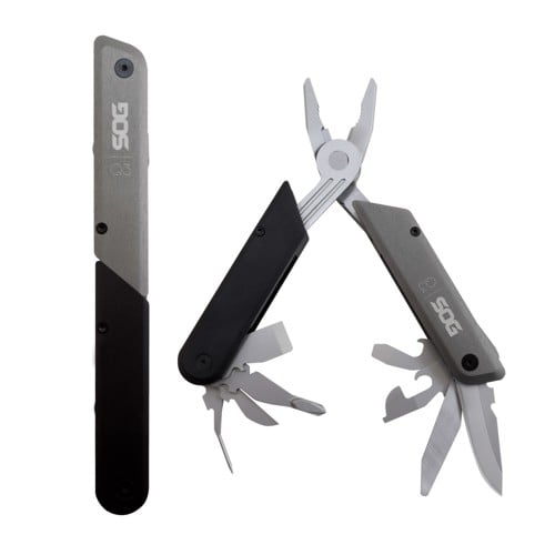 SOG Baton Q3 13 Tools Blk/Gray Aluminum Handle for sale at KYGUNCO.